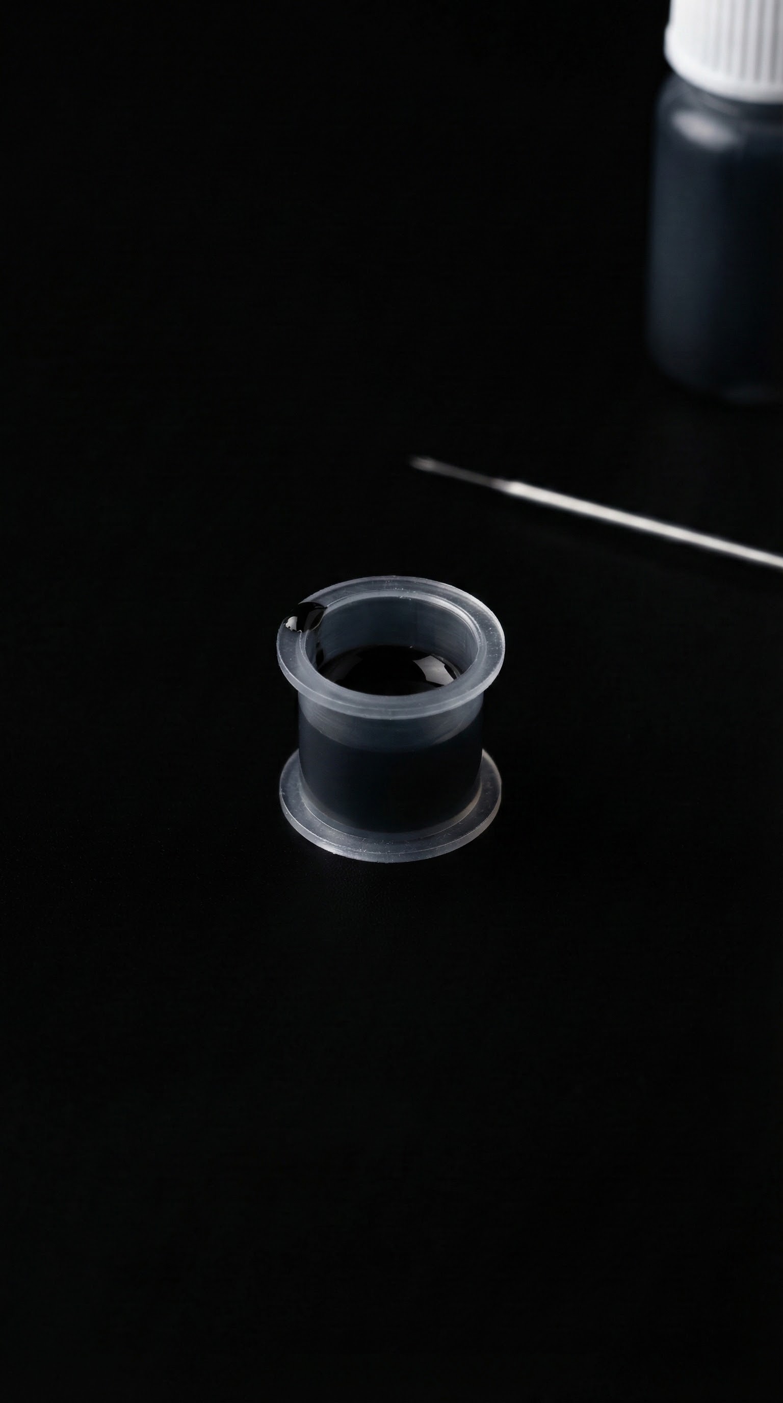 Chụm đựng mực phun xăm - 100 cái/bọc